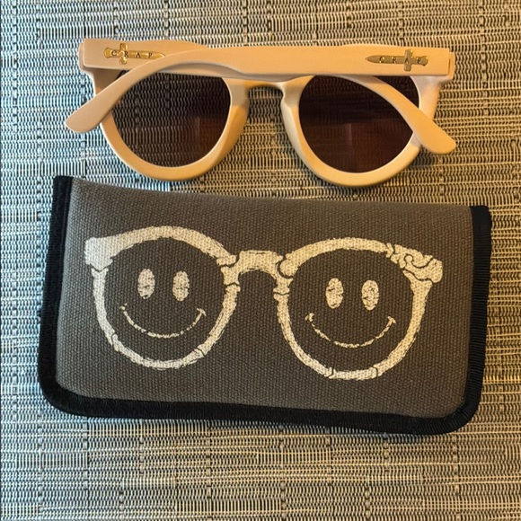 Crap Eyewear The T.V. Eye - Matte Dusted Rose - w/ Bronze Mirror Lenses - Picture 6 of 7